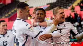 Swansea City's Steve Cooper lavishes praise on Liverpool and Chelsea stars Rhian Brewster and Conor Gallagher as play-offs move into sight