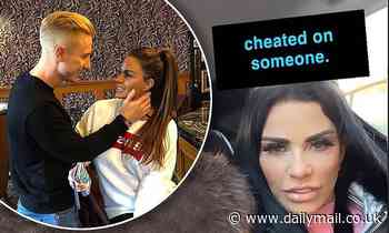 Katie Price left uncomfortable as she's questioned on whether she's cheated on anybody