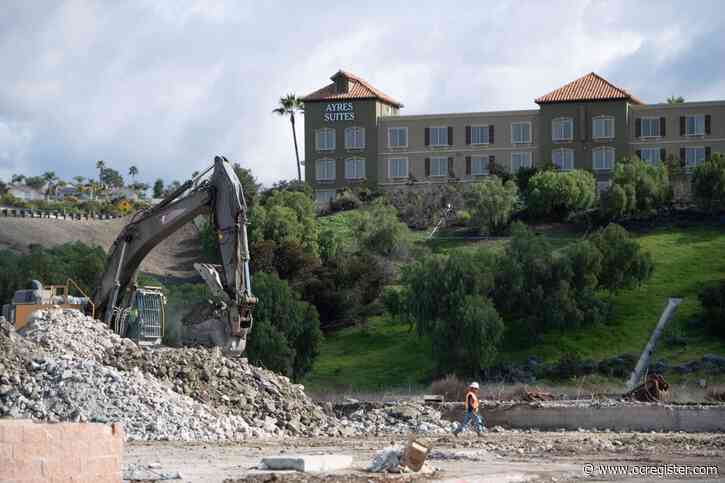 Demolition at Mission Foothill Marketplace in Mission Viejo is about done