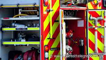 Firefighters tackle blaze at Derry business