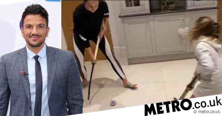 Peter Andre shares sweet clip of wife Emily playing with daughter Amelia and it is so pure