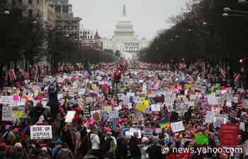 National Archives apologizes for blurring picture of anti-Trump Women's March signs