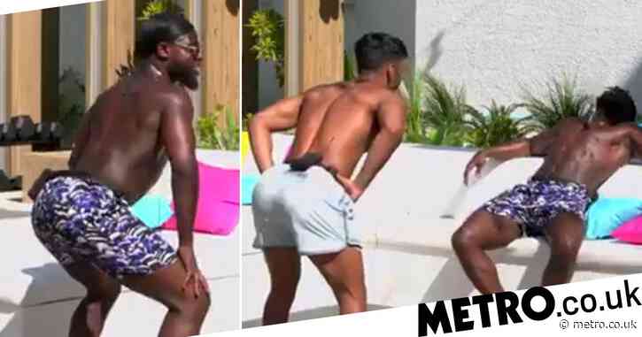 Love Island’s Mike teaching the other boys to twerk in Unseen Bits has fans howling