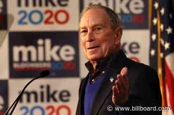 Presidential Candidate Mike Bloomberg Poses Inside Tom's One Hour Photo, Credits Kacey Musgraves