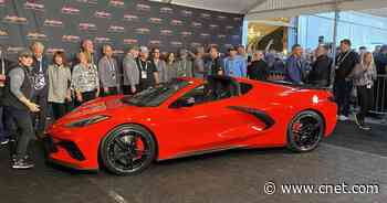 The first 2020 Chevy C8 Corvette just sold for $3 million at Barrett-Jackson     - Roadshow