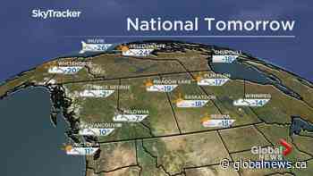 Edmonton weather forecast: Saturday, Jan. 18, 2020