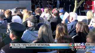 Fallen Firefighter Memorial held in downtown Tucson