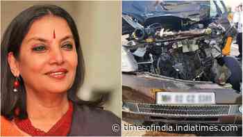 Shabana Azmi injured in car accident, FIR lodged against actress' driver for rash driving