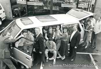 Radcliffe Road Garage pack YTS trainees into people carrier