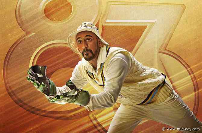 The man with golden gloves, Sahil Khattar as Syed Kirmani in '83, poster out now