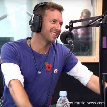 Chris Martin joked he 'forced' his kids to appear on his new song