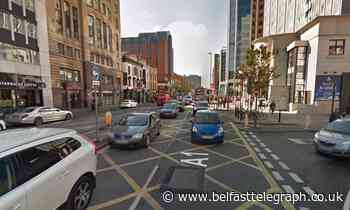 Three men arrested after being stabbed in Belfast city centre brawl
