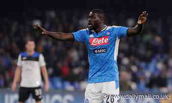 PSG look to move ahead of Man UTd in the battle for Napoli defender Kalidou Koulibaly