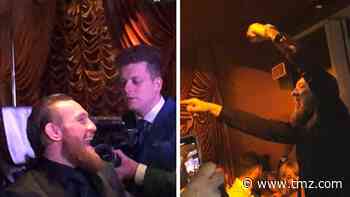 Conor McGregor Parties Vegas-Style After Winning UFC Match Against Cowboy Cerrone