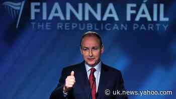 Fianna Fail leader urges caution as poll puts party 12 points clear
