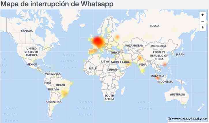 WhatsApp presenta problemas en su servicio este domingo
