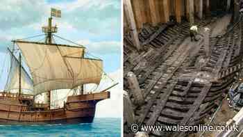 The extraordinary medieval ship considered the best example of its kind in the world which is sat in a Newport warehouse
