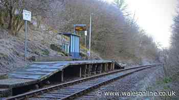 The deserted Welsh railway station with only 14 passengers a week