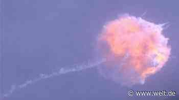 84 Sekunden nach dem Start explodierte die Rakete in einem Feuerball
