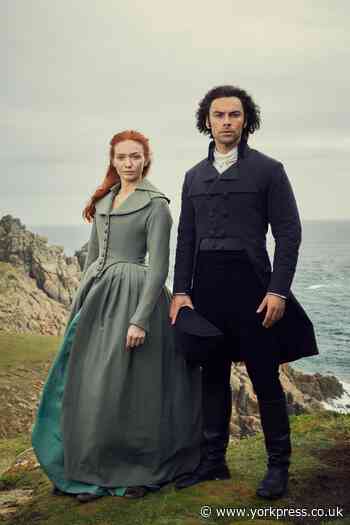 Poldark star Eleanor Tomlinson pops into York for lunch