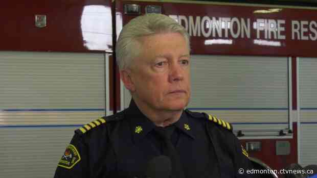 Edmonton fire chief says people must adapt to more wildfires in their lives