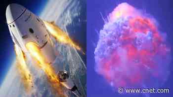 Watch SpaceX blow up a Falcon 9 rocket to test its launch abort system video     - CNET