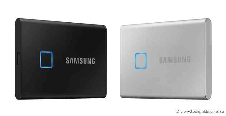 Samsung’s new T7 Touch SSD has the fastest transfer speeds and fingerprint security