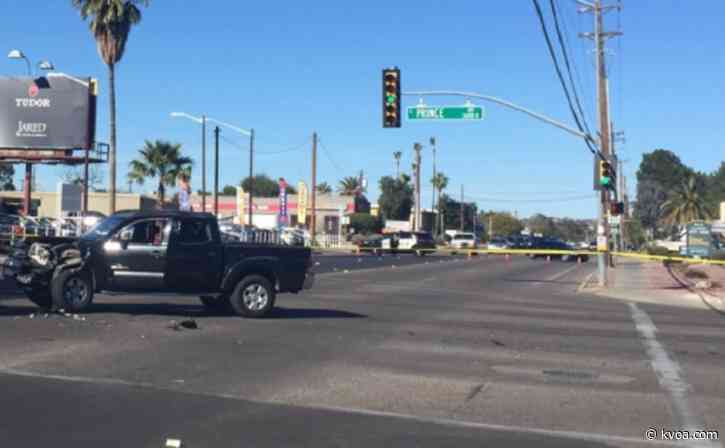 TPD investigating serious injury collision involving pedestrian in midtown