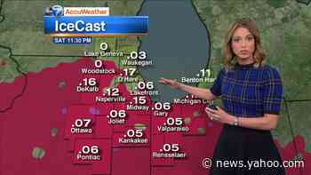 Chicago AccuWeather: Snow persists overnight, 1-5 inches expected
