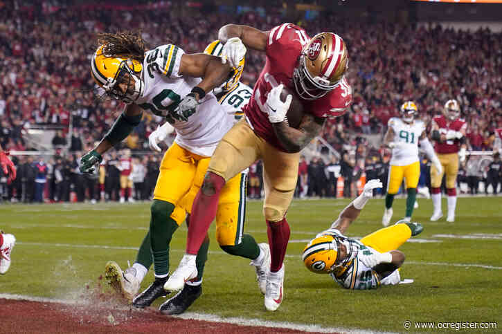 San Francisco 49ers run over Green Bay Packers to reach Super Bowl
