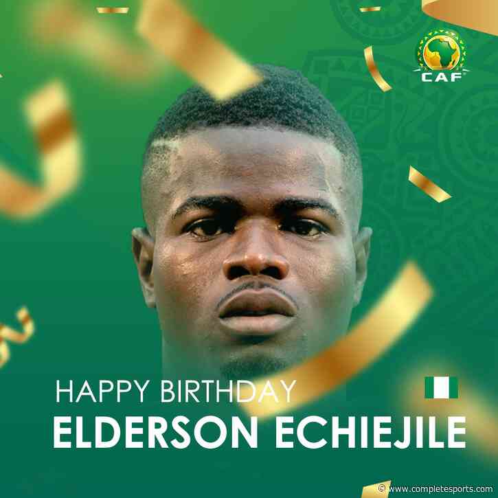 CAF Celebrates Ex-Super Eagles Star Echiejile At 32