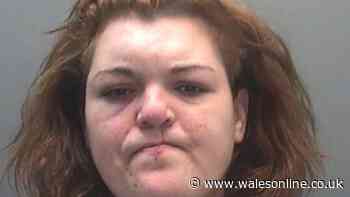 Frightened residents could hardly see through thick smoke after neighbour torched clothes and rubbish