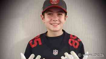 Meeting San Francisco 49ers 'dream come true' for young Sask. football fan