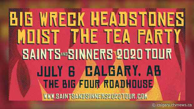 90s Canadian rock heavyweights to share bill at 2020 Calgary Stampede