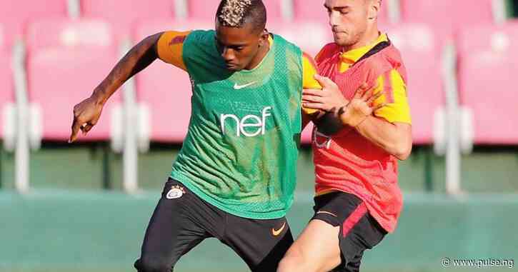 Galatasaray forward Henry Onyekuru resumes training after illness