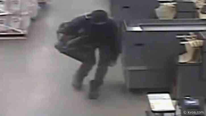 Washington man caught on camera living in grocery store ceiling