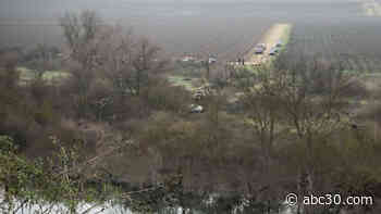 Driver fleeing police dies in crash after car goes airborne over San Joaquin River