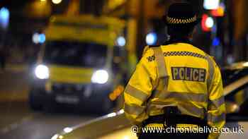 Person taken to hospital after two-vehicle crash in Heaton