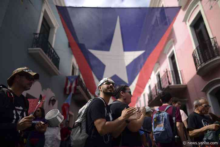 Puerto Rico protesters demand governor's resignation