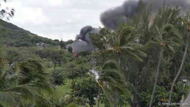 Gunman kills two Hawaii police officers, dies in house fire: local media