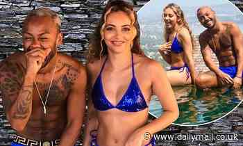 Little Mix singer Jade Thirlwall stuns in a metallic blue bikini  in Thailand