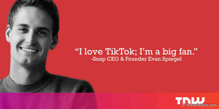 Snap founder says TikTok could dethrone Instagram