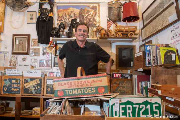 Fullerton man finds his childhood toy box in an antique store