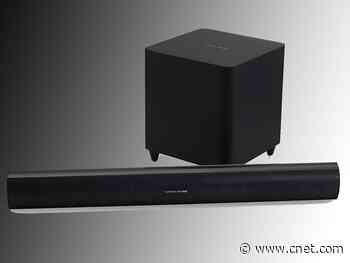 Right now Harman/Kardon's SB 26 soundbar with powered wireless subwoofer is just $180     - CNET