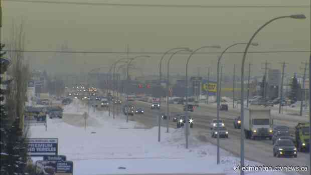 Moderate to high air quality risk in Edmonton as warm temperatures help trap emissions