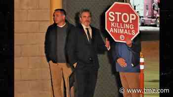 Joaquin Phoenix Visits Slaughterhouse Immediately After Winning SAG Award