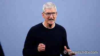 Apple CEO Tim Cook Reiterates He's Bullish on Preventative Healthcare Tech, AR