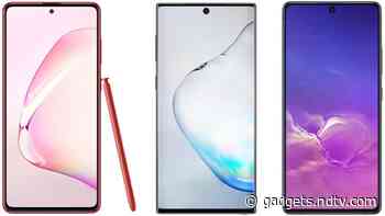 Samsung Galaxy Note 10 Lite vs Galaxy Note 10 vs Galaxy S10 Lite: Price in India, Specifications Compared