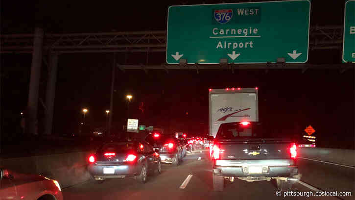 Rollover Crash Shuts Down Parkway West, Causing Heavy Traffic Delays