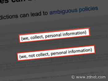 14% of Android app privacy policies contain contradictions about data collection
